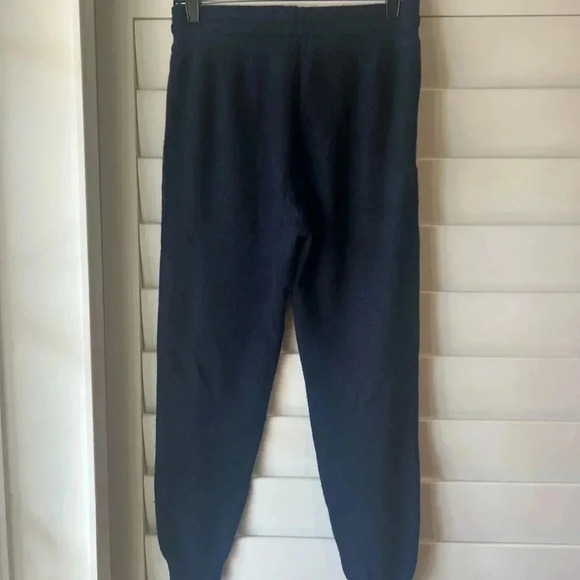 SHOPBOP EUC Bop Basics Navy Blue Cashmere Joggers S - Picture 10 of 11